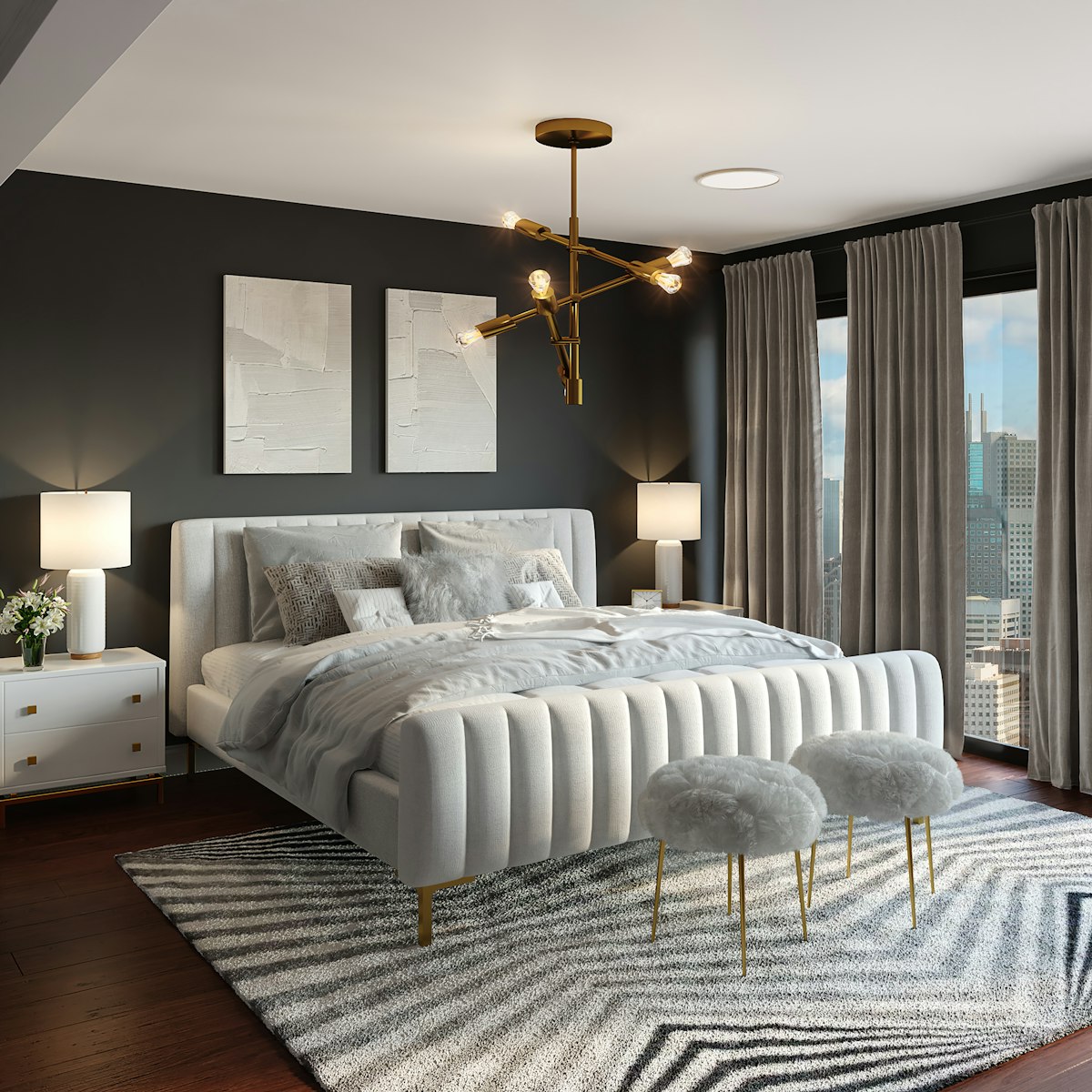 Chambre avec vue mer Villa Les Embruns